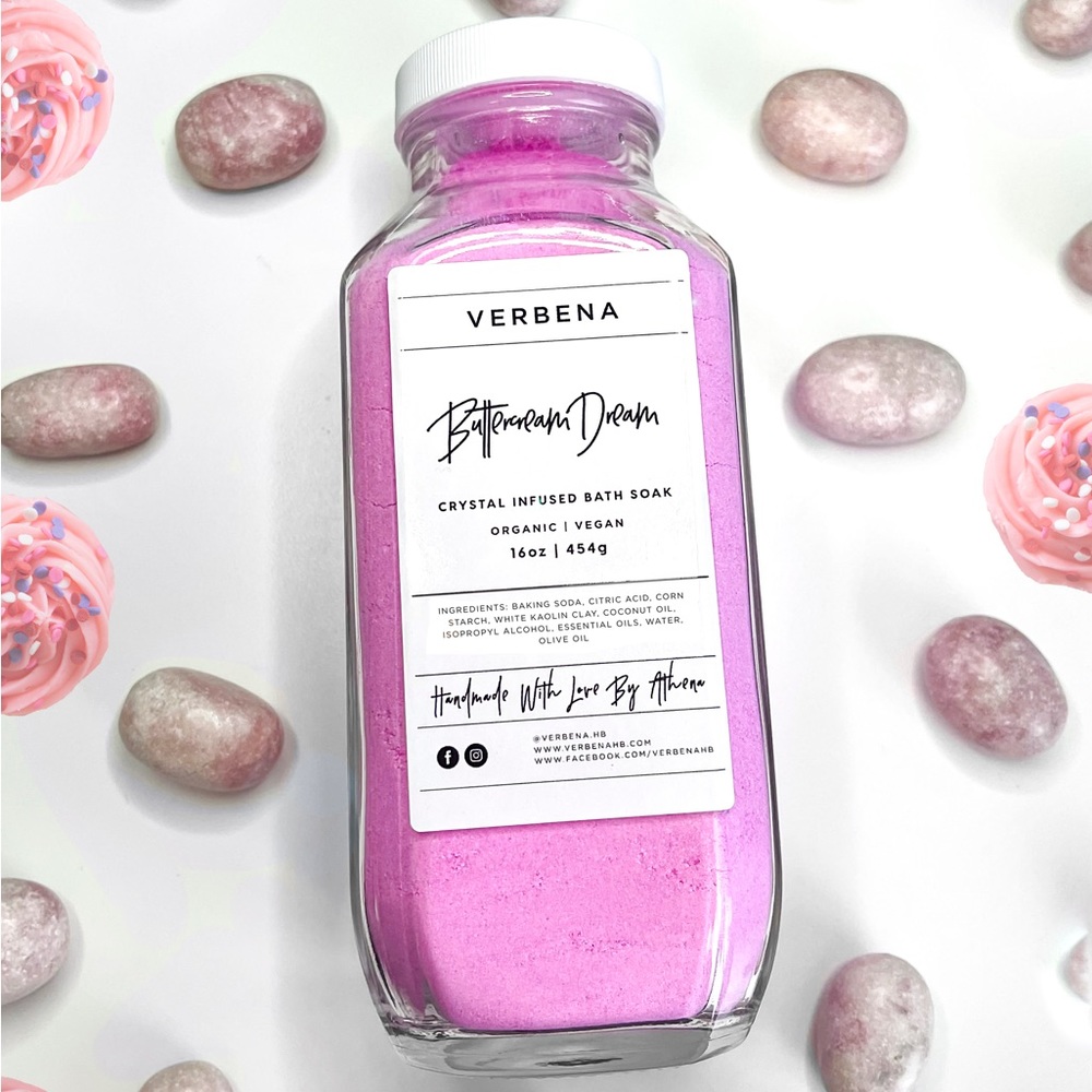 Buttercream Dream - Crystal Infused Bath Soak